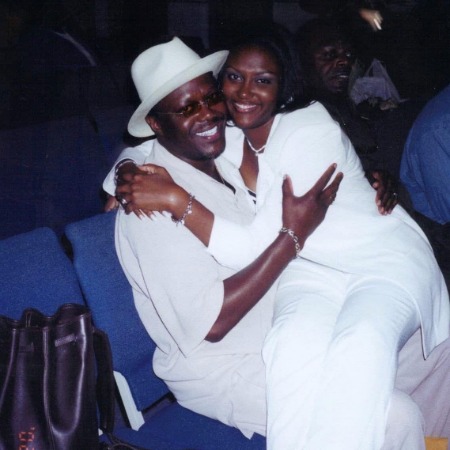 Je' Niece McCullough with her father Bernie Mac. 